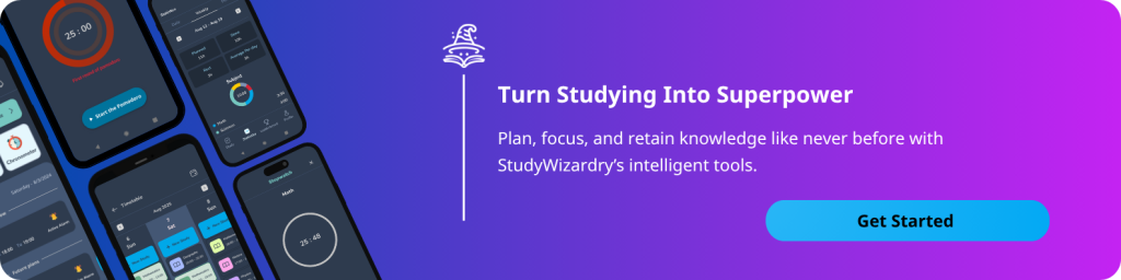 StudyWizardry – Smart Study Planner & Productivity Companion
