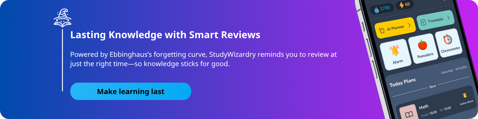 StudyWizardry – Smart Study Planner & Productivity Companion
