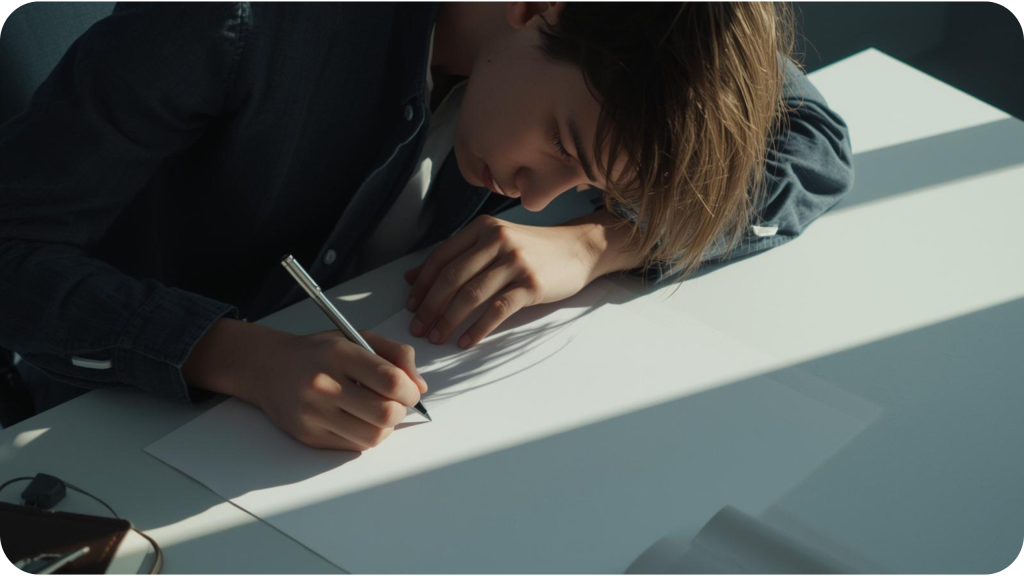 The Blank Page Technique