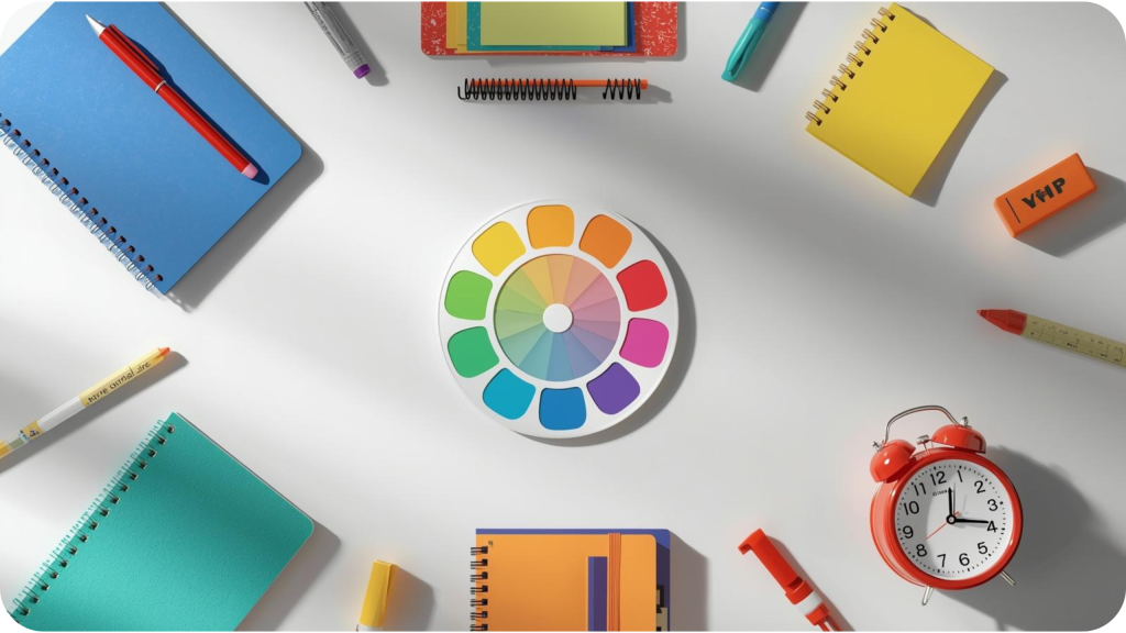 रंगों के साथ आगे बढ़ना